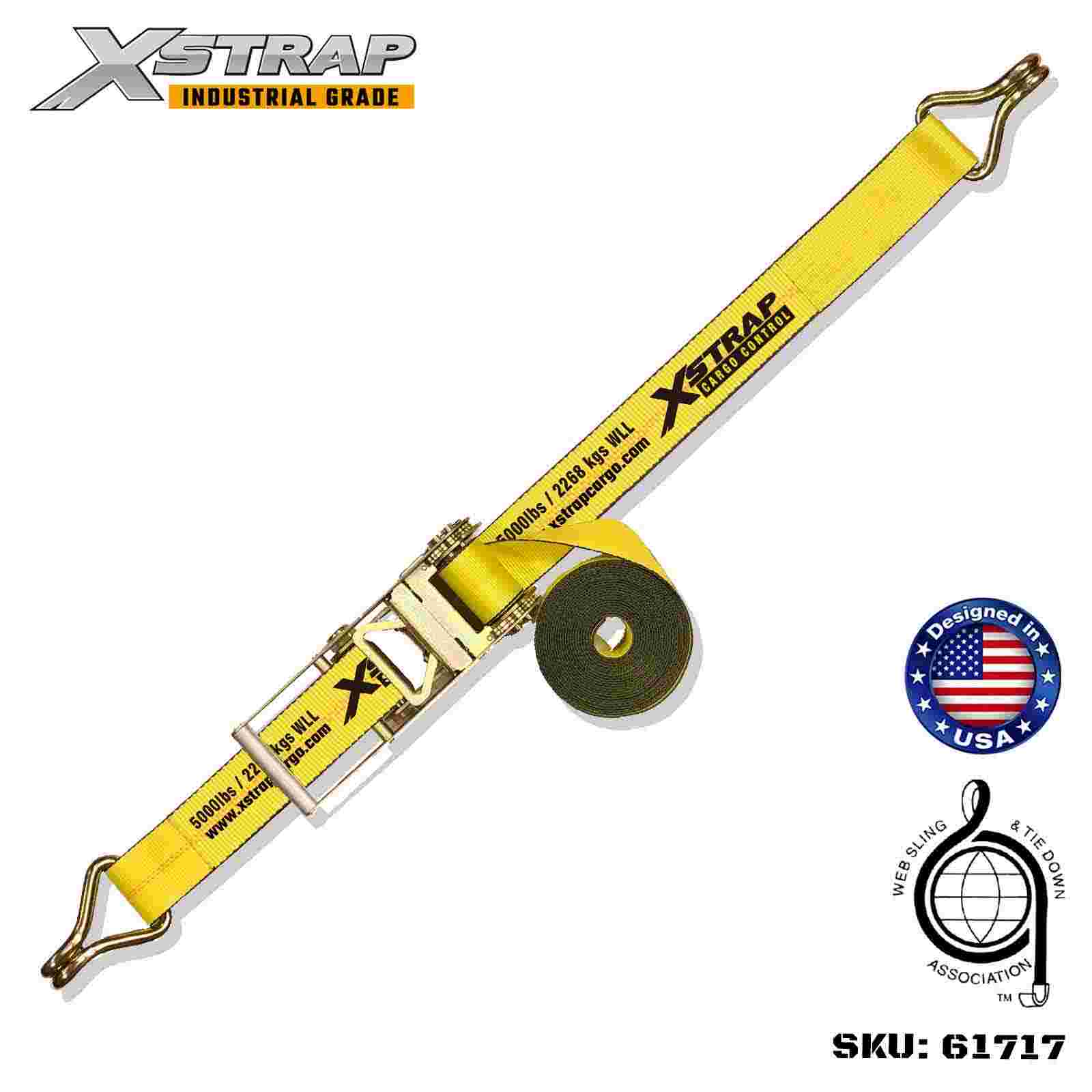 Xstrap 61717 Curea cu cataramă cu clichet de 3