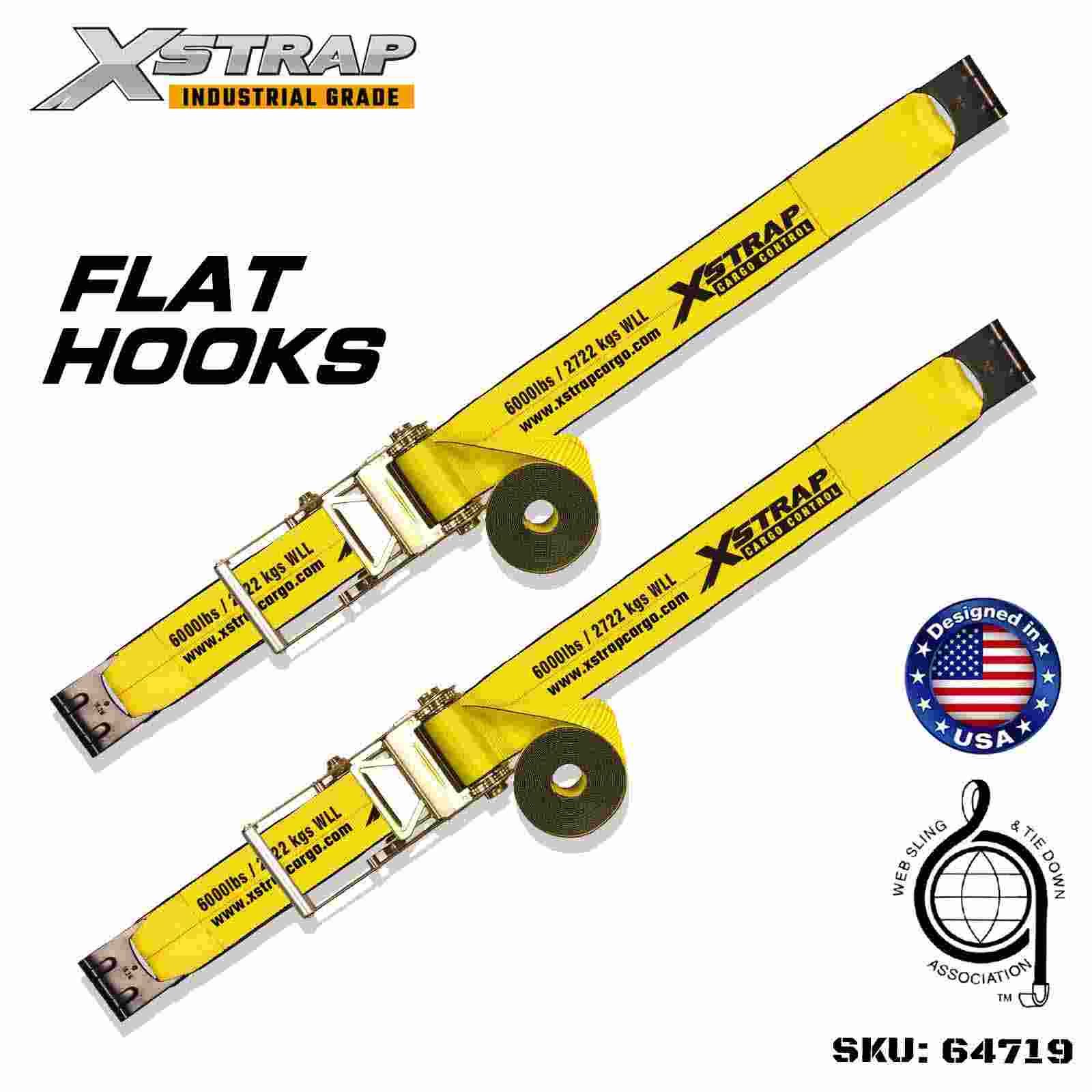 Xstrap 64719 Curele cu cataramă cu clichet de 4