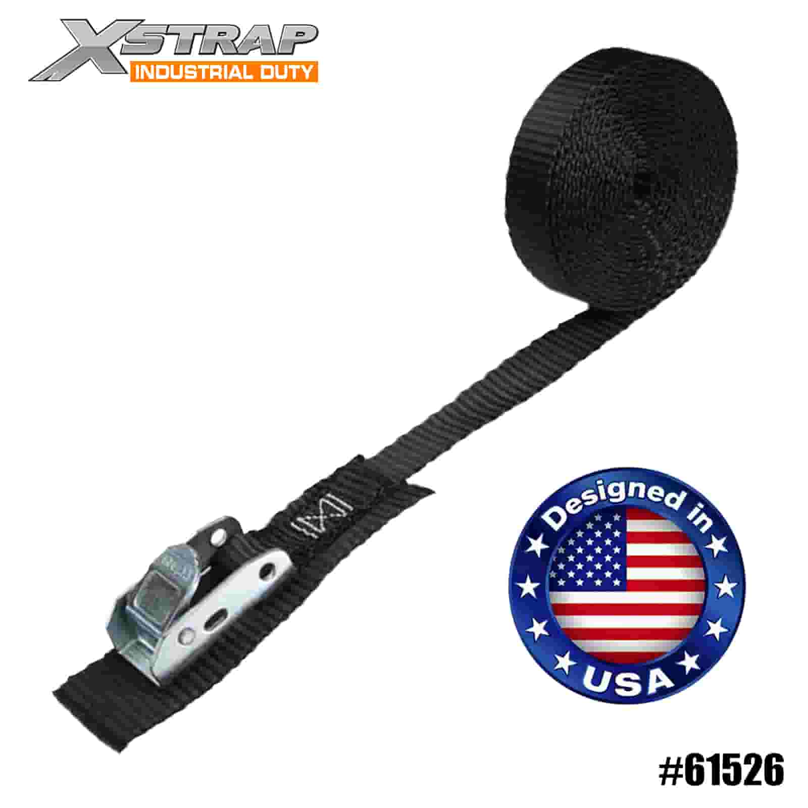 Xstrap 61526 Curea de came fără sfârșit de 1” x 6 pi cu suport de uzură 400 lb SWL