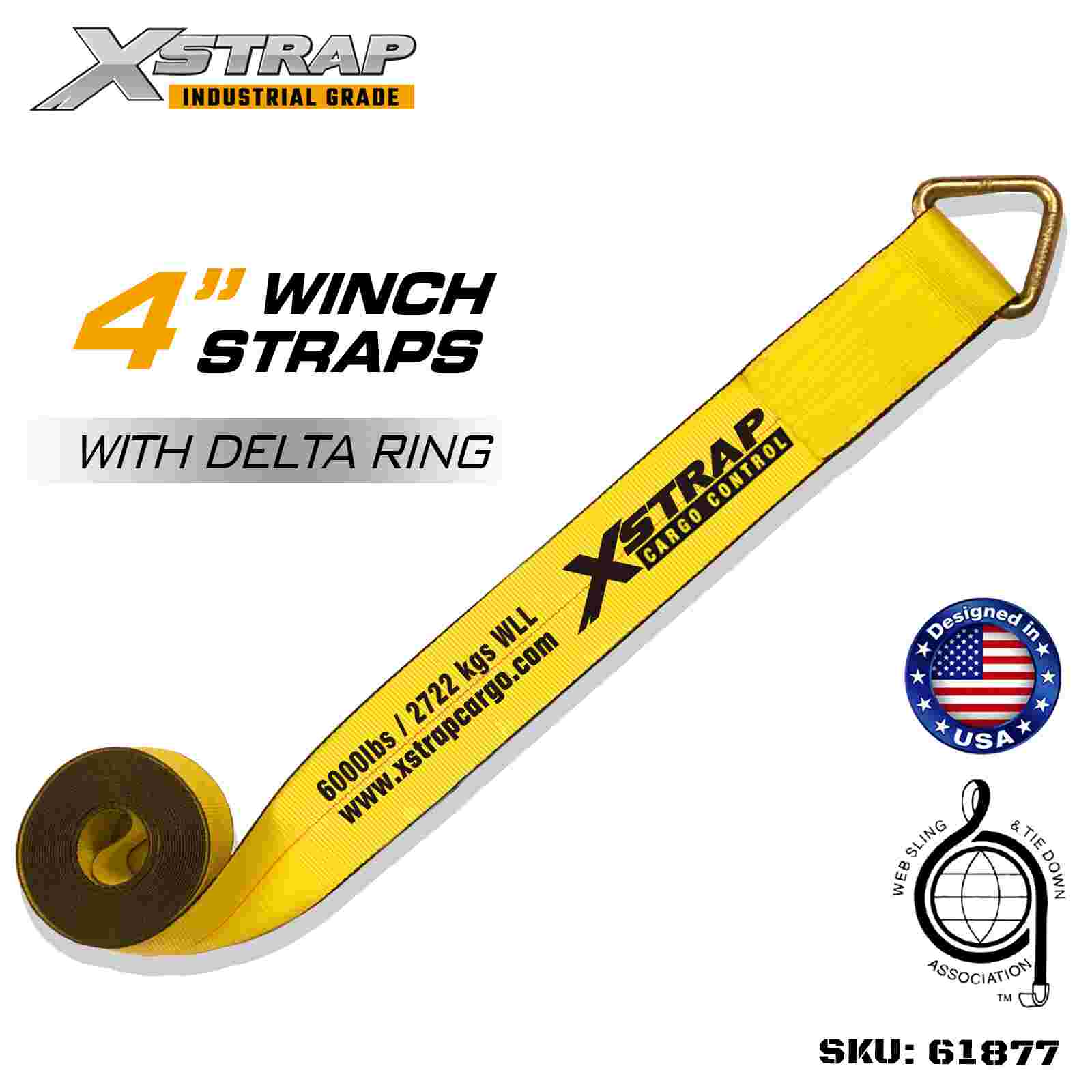 Xstrap 61877 Curea de troliu standard de 4
